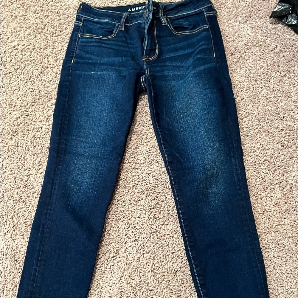 Dark washed American Eagle jeans